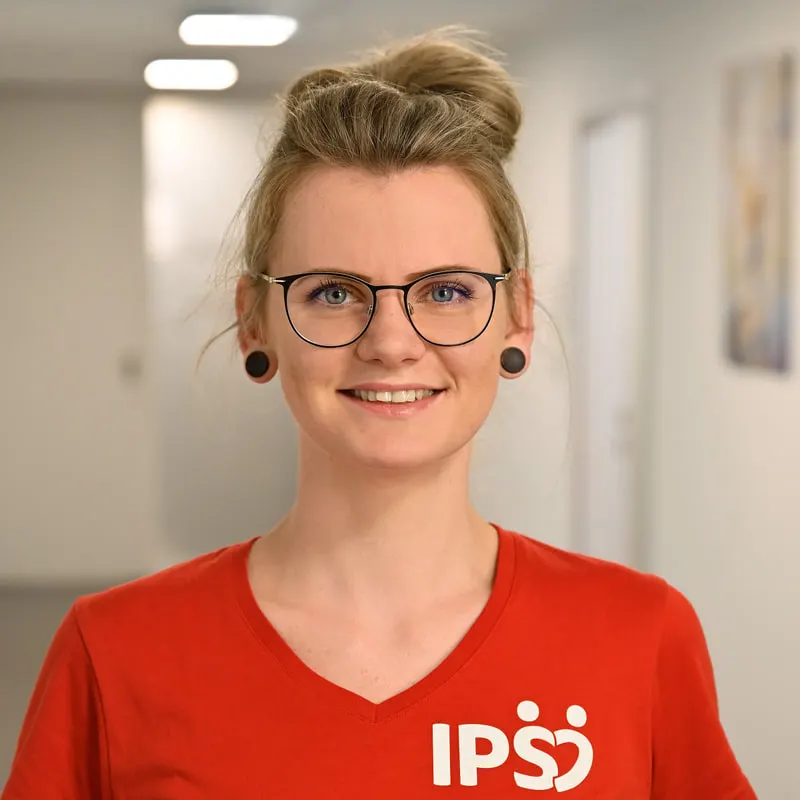 Sarina Schubert, Überleitungsmanagerin bei IPS